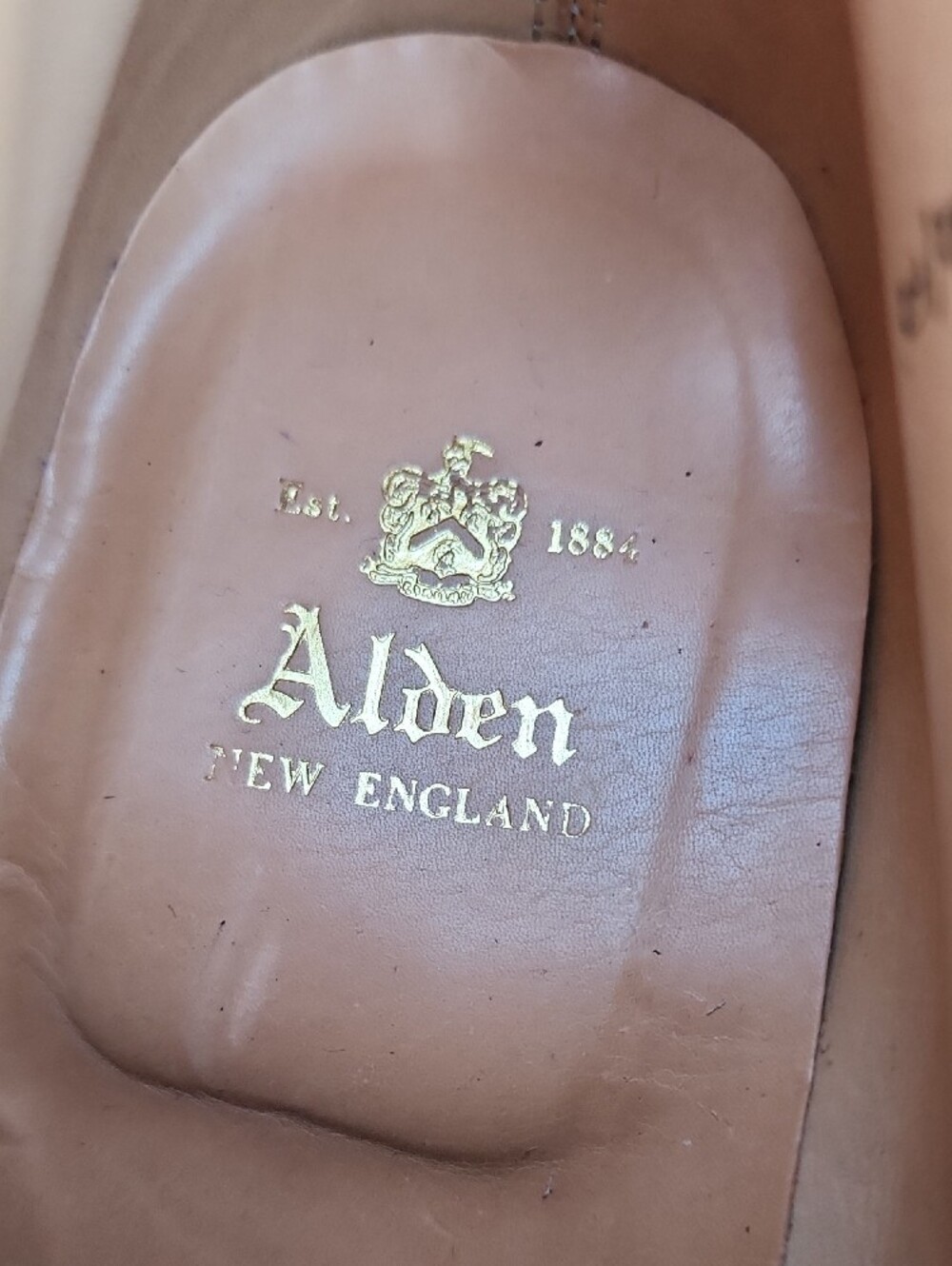 Alden 1357 Color # 8 Shell Cordovan Leather Chukka Boots size 7.5 Width B / D - Picture 14 of 16